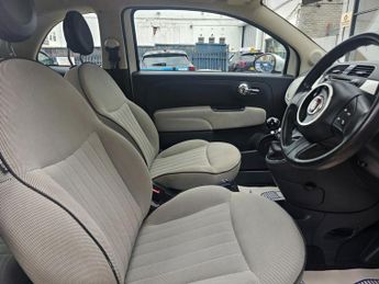 FIAT 500 1.2 Lounge Hatchback 3dr Petrol Manual Euro 4 (69 bhp)