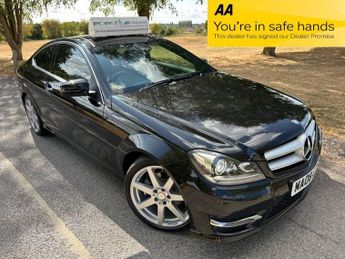 MERCEDES-BENZ C CLASS 2.1 C220 CDI AMG Sport Edition Coupe 2dr Diesel G-Tronic+ Euro 5