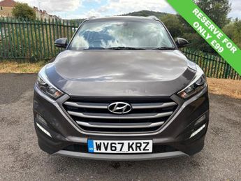 HYUNDAI TUCSON 1.6 GDi Blue Drive SE Nav SUV 5dr Petrol Manual Euro 6 (s/s) (13