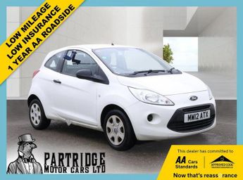 Ford Ka 1.2 Studio Hatchback 3dr Petrol Manual Euro 5 (69 ps)