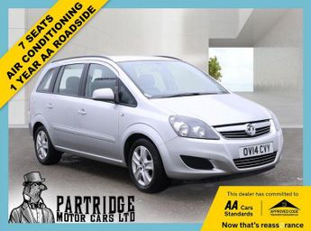 Vauxhall Zafira 1.8 16V Exclusiv MPV 5dr Petrol Manual Euro 5 (120 ps)