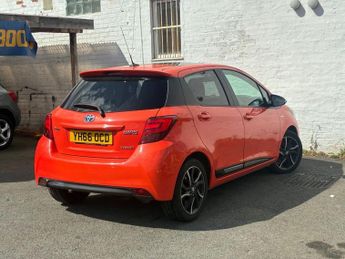 TOYOTA YARIS 1.5 VVT-h Orange Edition Hatchback 5dr Petrol Hybrid E-CVT Euro 