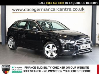 Audi A3 1.4 TFSI Sport Sportback 5dr Petrol Manual Euro 6 (s/s) (125 ps)