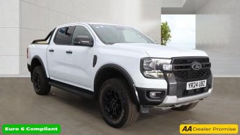 Ford Ranger White 2.0 EcoBlue Tremor Double Cab Pickup, 24,250 miles, Euro 6