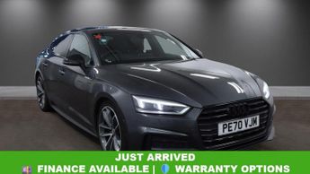 Audi A5 2.0 TFSI 40 Black Edition Sportback 5dr Petrol S Tronic Euro 6 (