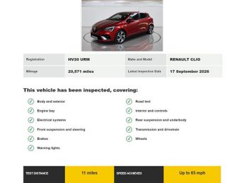 RENAULT CLIO 1.3 TCe RS Line Hatchback 5dr Petrol EDC Euro 6 (s/s) (130 ps)