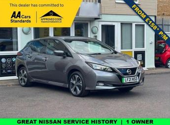 NISSAN LEAF 62kWh e+ Tekna Hatchback 5dr Electric Auto (217 ps)