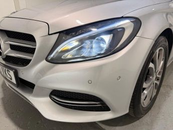 MERCEDES-BENZ C CLASS 2.1 C220 BlueTEC Sport Saloon 4dr Diesel G-Tronic+ Euro 6 (s/s) 