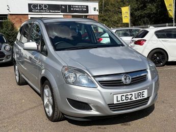 Vauxhall Zafira 1.6 16V Exclusiv MPV 5dr Petrol Manual Euro 5 (115 ps)