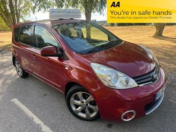 Nissan Note 1.6 16V n-tec+ Hatchback 5dr Petrol Auto Euro 5 (110 ps)