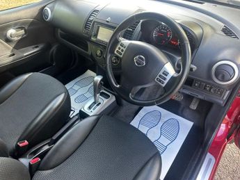 NISSAN NOTE 1.6 16V n-tec+ Hatchback 5dr Petrol Auto Euro 5 (110 ps)