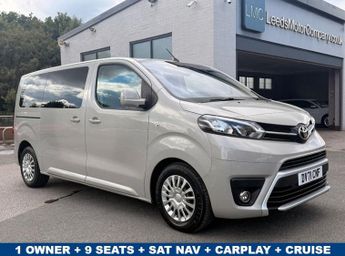 Toyota Proace 1.5D Shuttle Medium MPV 5dr Diesel Manual MWB Euro 6 (s/s) (9 Se