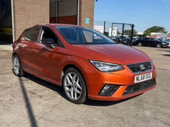 SEAT IBIZA 1.0 TSI FR Hatchback 5 Door Petrol Automatic DSG Orange Euro 6 