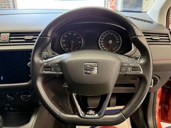 SEAT IBIZA 1.0 TSI FR Hatchback 5 Door Petrol Automatic DSG Orange Euro 6 