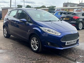 Ford Fiesta 1.25 Zetec Hatchback 5 Door Petrol Manual Blue Euro 6 
