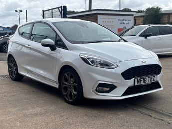 Ford Fiesta 1.0T EcoBoost ST-Line Hatchback 3 Door Petrol Manual White Euro 