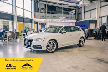AUDI A3 1.4 TFSI S line Sportback 5dr Petrol S Tronic Euro 6 (s/s) (125 