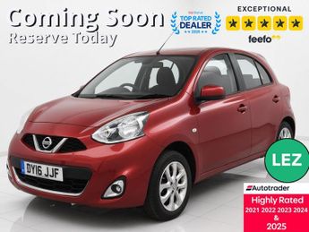 Nissan Micra 1.2 Acenta Hatchback 5dr Petrol Manual Euro 6 (80 ps)