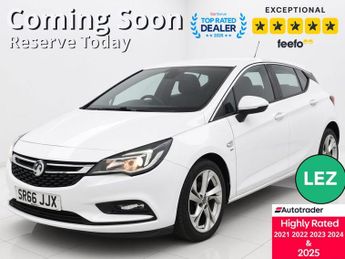 Vauxhall Astra 1.4i SRi Hatchback 5dr Petrol Manual Euro 6 (100 ps)