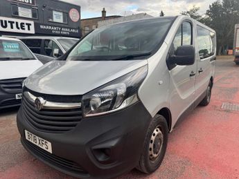 Vauxhall Vivaro 1.6 CDTi 2900 BiTurbo ecoFLEX Minibus 5dr Diesel Manual L1 H1 Eu