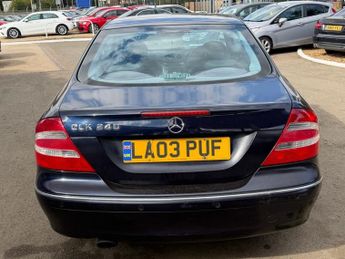 MERCEDES-BENZ CLK 2.6 CLK240 Elegance Coupe 2dr Petrol Automatic (250 g/km, 170 bh