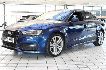 Audi A3 2.0 TDI S line Saloon 4dr Diesel Manual Euro 6 (s/s) (150 ps)