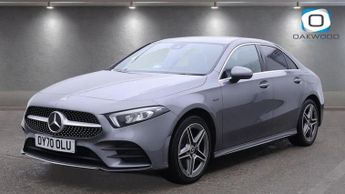 MERCEDES-BENZ A CLASS 1.3 A250e 15.6kWh AMG Line Saloon 4dr Petrol Plug-in Hybrid 8G-D