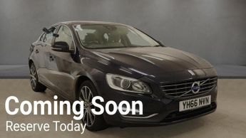 Volvo S60 2.0 D4 SE Lux Nav Saloon 4dr Diesel Auto Euro 6 (s/s) (190 ps)