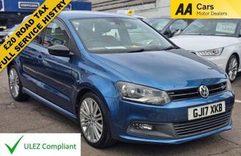Volkswagen Polo 1.4 TSI BlueMotion Tech ACT BlueGT Hatchback 5dr Petrol Manual E