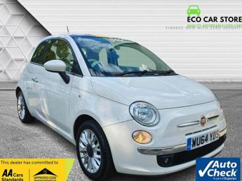 Fiat 500 1.2 Lounge Hatchback 3dr Petrol Manual Euro 6 (s/s) (69 bhp)