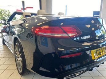MERCEDES-BENZ C CLASS 2.1 C220d AMG Line Cabriolet 2dr Diesel G-Tronic+ Euro 6 (s/s) (