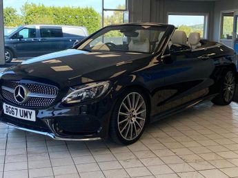 MERCEDES-BENZ C CLASS 2.1 C220d AMG Line Cabriolet 2dr Diesel G-Tronic+ Euro 6 (s/s) (
