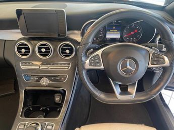 MERCEDES-BENZ C CLASS 2.1 C220d AMG Line Cabriolet 2dr Diesel G-Tronic+ Euro 6 (s/s) (