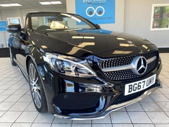 MERCEDES-BENZ C CLASS 2.1 C220d AMG Line Cabriolet 2dr Diesel G-Tronic+ Euro 6 (s/s) (