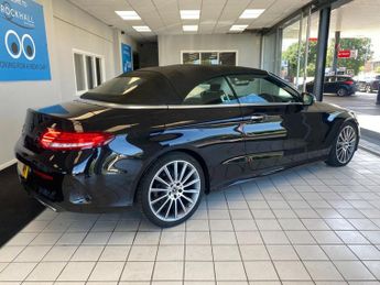 MERCEDES-BENZ C CLASS 2.1 C220d AMG Line Cabriolet 2dr Diesel G-Tronic+ Euro 6 (s/s) (