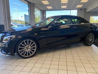 MERCEDES-BENZ C CLASS 2.1 C220d AMG Line Cabriolet 2dr Diesel G-Tronic+ Euro 6 (s/s) (
