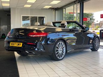 MERCEDES-BENZ C CLASS 2.1 C220d AMG Line Cabriolet 2dr Diesel G-Tronic+ Euro 6 (s/s) (