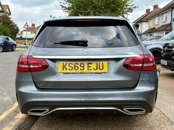 MERCEDES-BENZ C CLASS 2.0 C300d AMG Line Estate 5dr Diesel G-Tronic+ Euro 6 | SAT NAV 