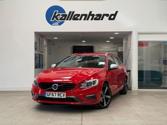 VOLVO V60 2.0 T4 R-Design Lux Nav Estate 5dr Petrol Manual Euro 6 (s/s) (1