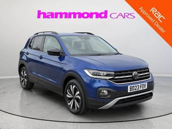 VOLKSWAGEN T-CROSS 1.0 TSI Black Edition SUV 5dr Petrol DSG Euro 6 (s/s) (110 ps)