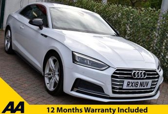 Audi A5 2.0TFSi S-LINE COUPE QUATTRO S-TRONIC AUTO 249 BHP (EURO 6)