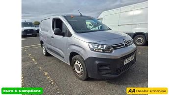 Citroen Berlingo Grey 1.5 BlueHDi 1000 Enterprise M SWB Van, 42,100 miles, Euro 6
