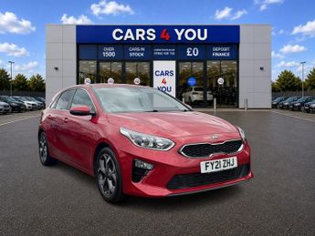 KIA CEED 1.5 T-GDi 3 Hatchback 5dr Petrol DCT Euro 6 (s/s) (158 bhp)