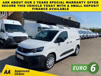 Peugeot Partner 1.5 BLUE HDI PROFESSIONAL PREMIUM L1 SWB 100BHP. AIRCON. SENSORS