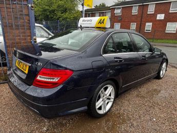MERCEDES-BENZ C CLASS 2.1 C220 CDI BlueEfficiency Sport Saloon 4dr Diesel G-Tronic+ Eu