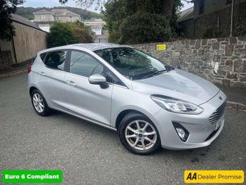 Ford Fiesta Silver 1.0T EcoBoost Zetec, 30,200 miles, Euro 6, 5-Speed manual