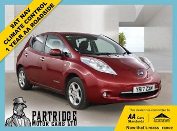 NISSAN LEAF 24kWh Acenta Hatchback 5dr Electric Auto (109 bhp)