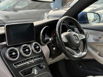 MERCEDES-BENZ C CLASS 2.0 C200 AMG Line (Premium Plus) Coupe 2dr Petrol G-Tronic+ Euro