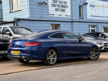 MERCEDES-BENZ C CLASS 2.0 C200 AMG Line (Premium Plus) Coupe 2dr Petrol G-Tronic+ Euro