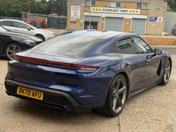 PORSCHE TAYCAN Performance Plus 93.4kWh Turbo Saloon 4dr Electric Auto 4WD (680